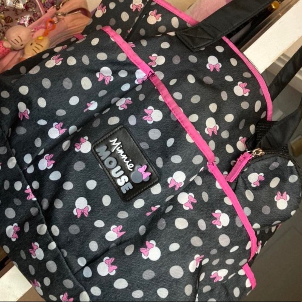 Minnie mouse diaper bag!